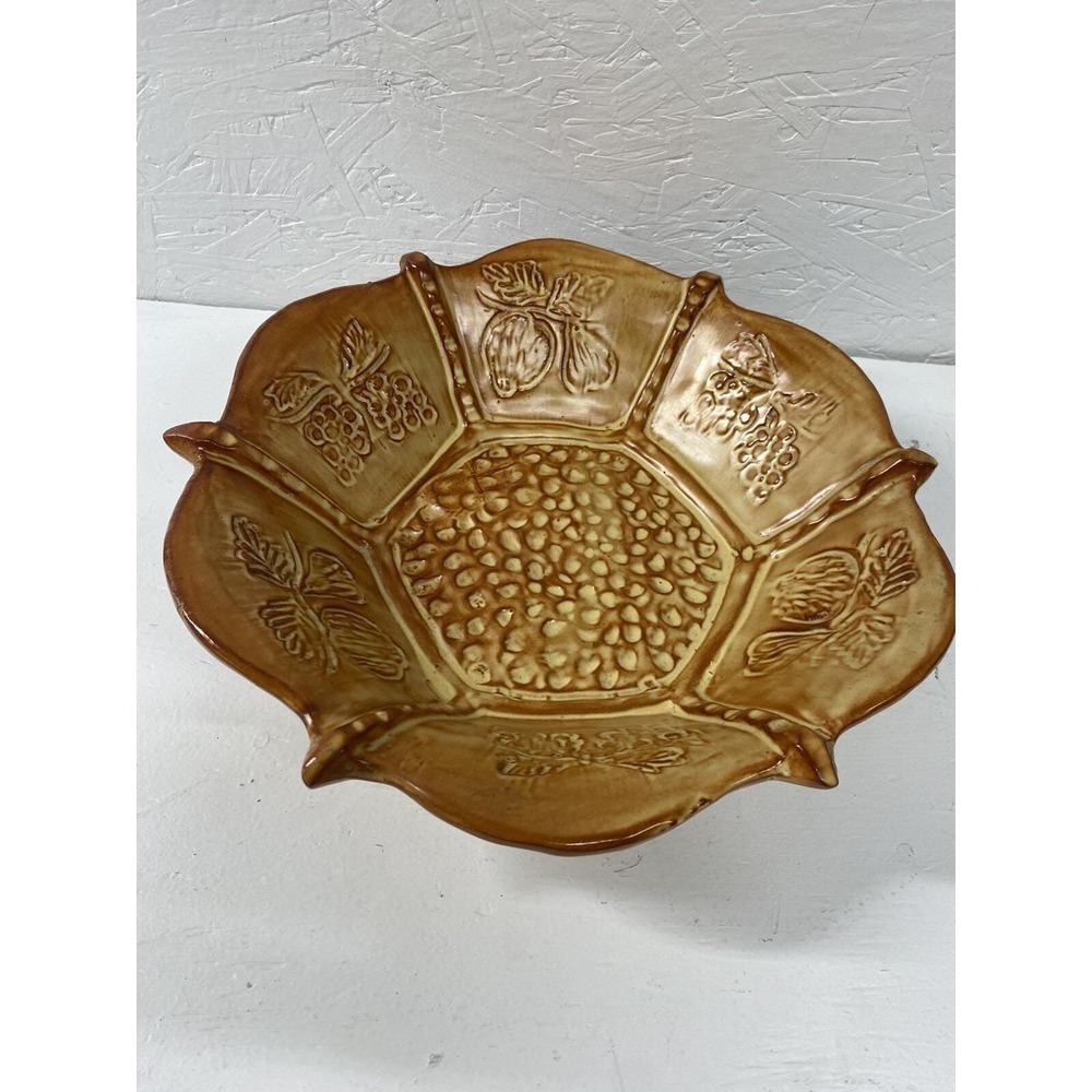 Large Ceramiche Ceramic‎ Bowl Made in Italy READ